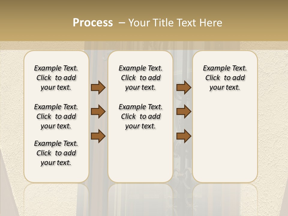 Iron Architecture Building PowerPoint Template