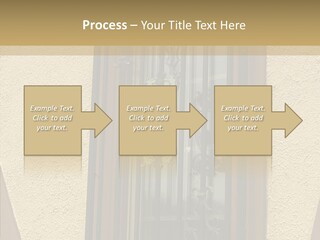 Iron Architecture Building PowerPoint Template