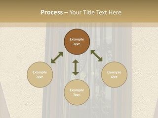 Iron Architecture Building PowerPoint Template