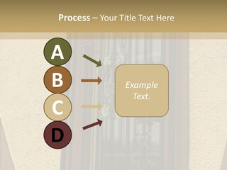 Iron Architecture Building PowerPoint Template