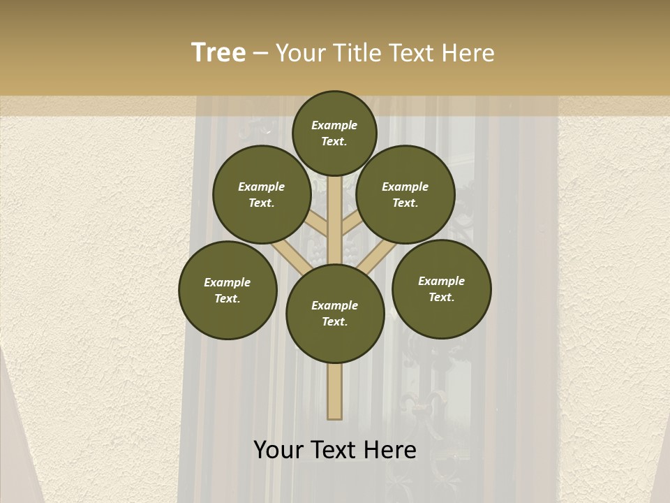Iron Architecture Building PowerPoint Template
