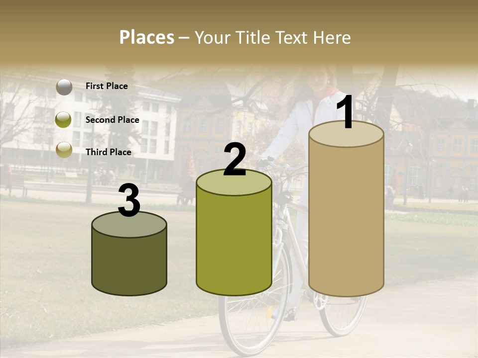 Long Urban Transport PowerPoint Template