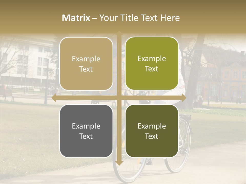 Long Urban Transport PowerPoint Template