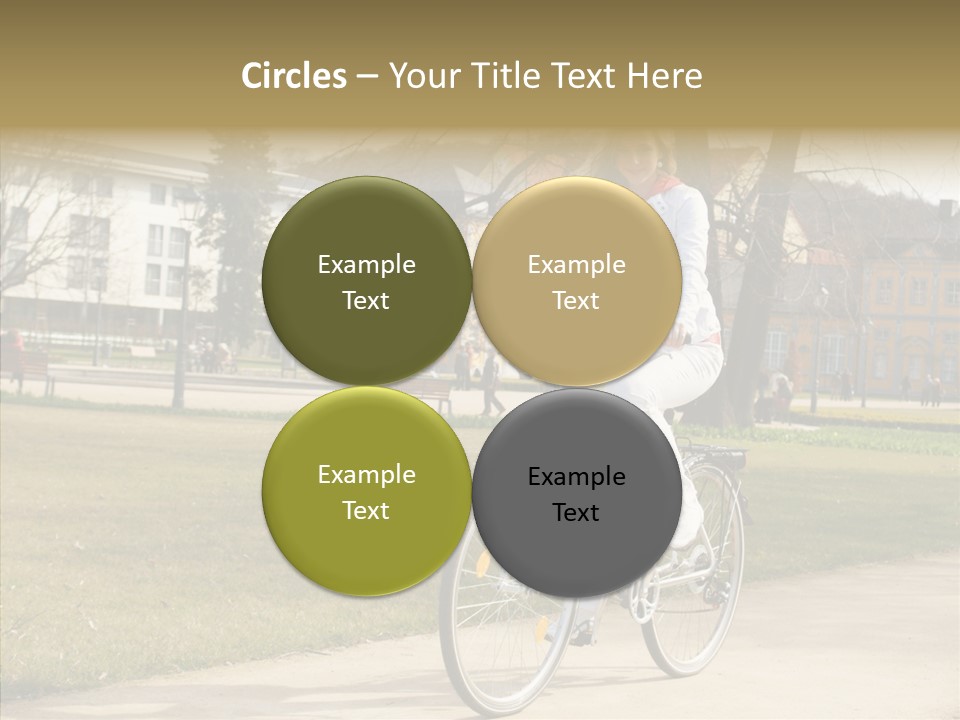 Long Urban Transport PowerPoint Template