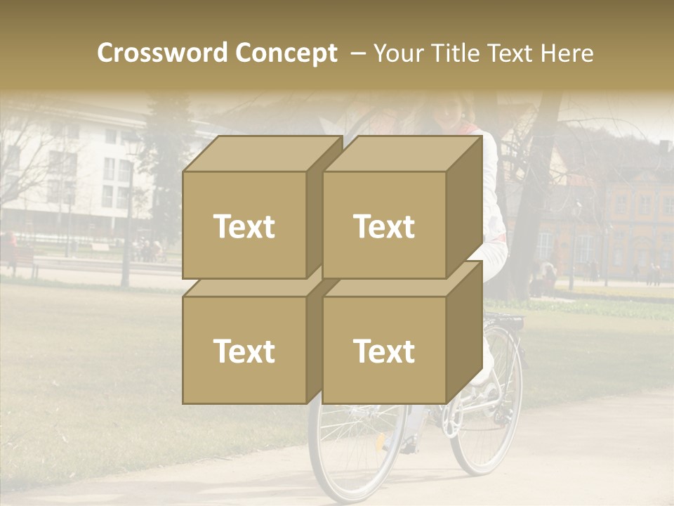 Long Urban Transport PowerPoint Template