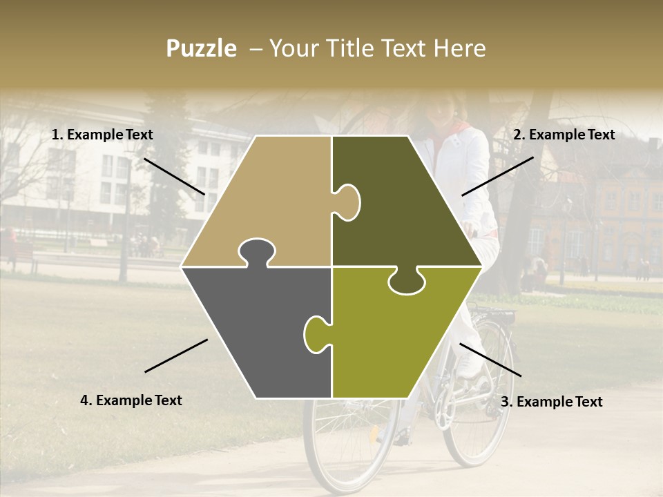 Long Urban Transport PowerPoint Template