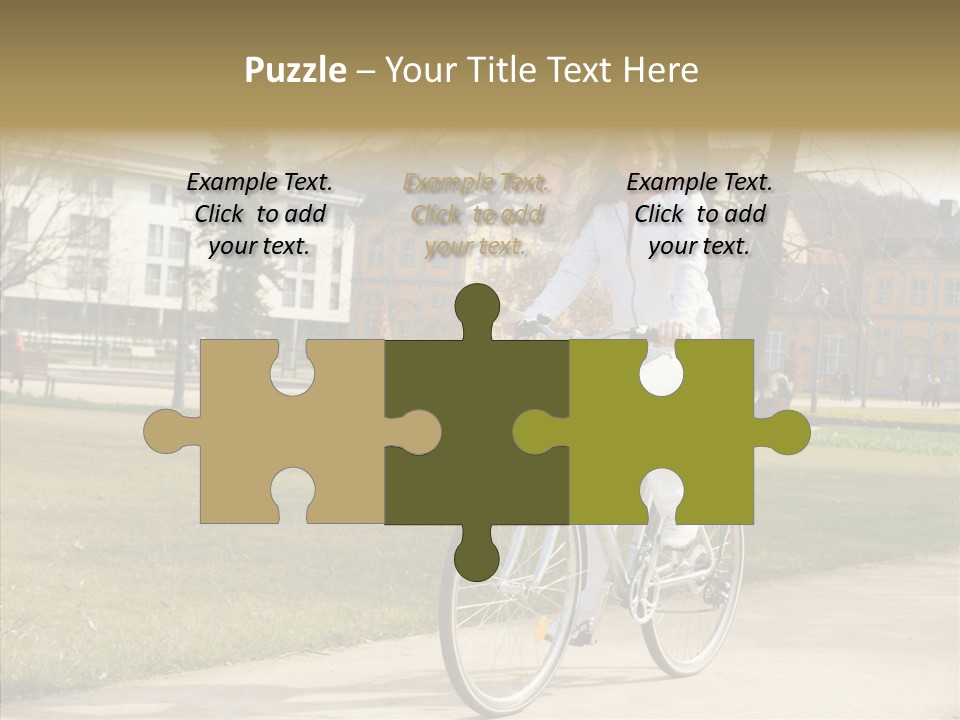 Long Urban Transport PowerPoint Template