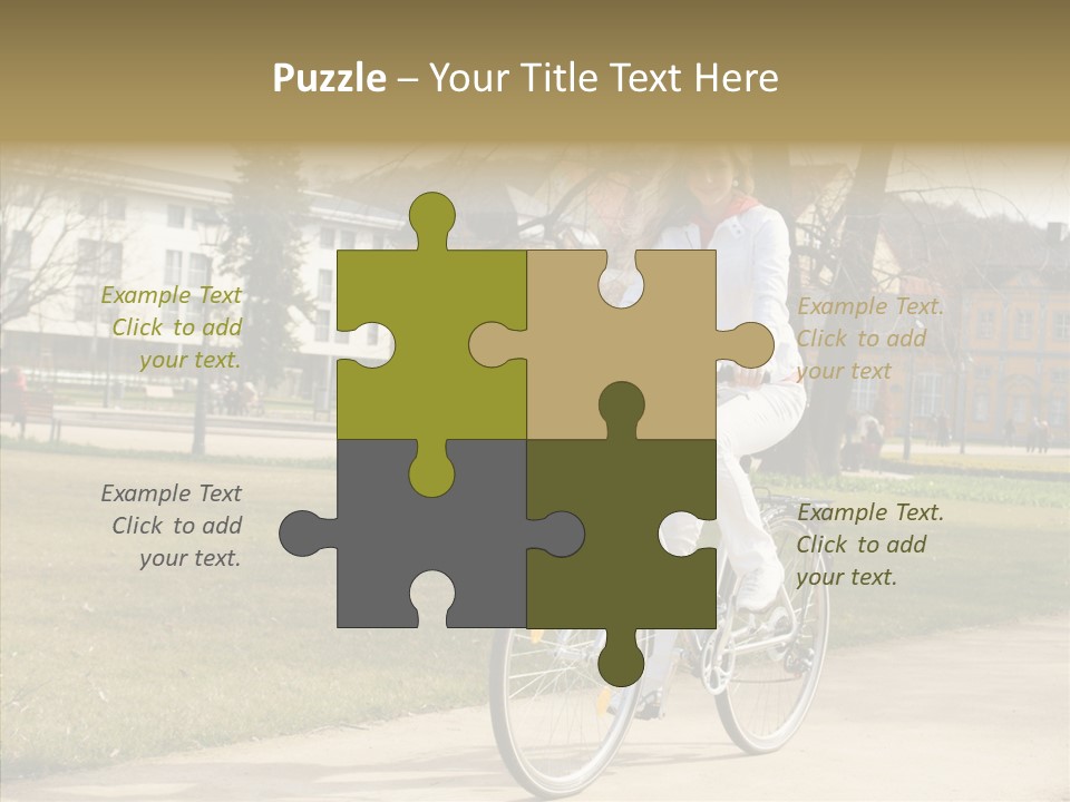 Long Urban Transport PowerPoint Template