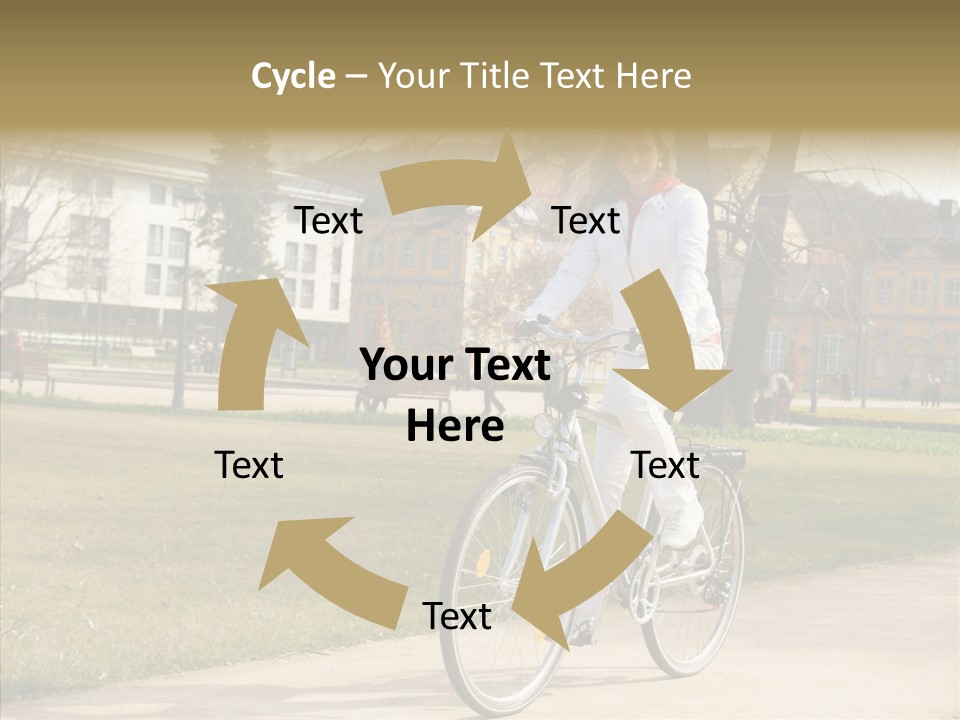 Long Urban Transport PowerPoint Template