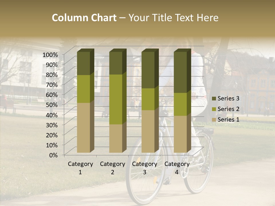 Long Urban Transport PowerPoint Template
