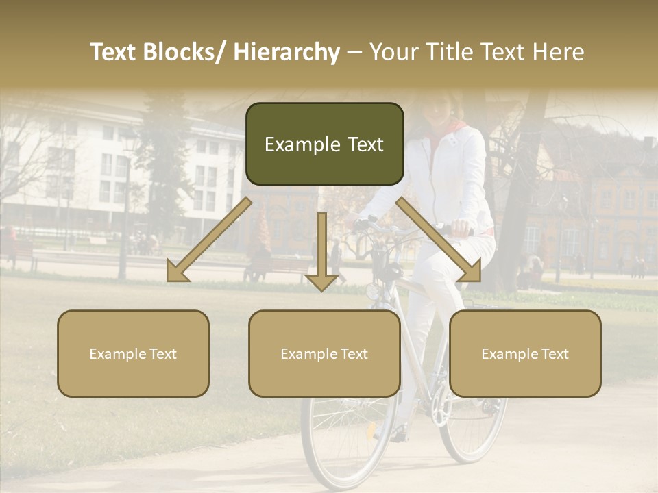 Long Urban Transport PowerPoint Template