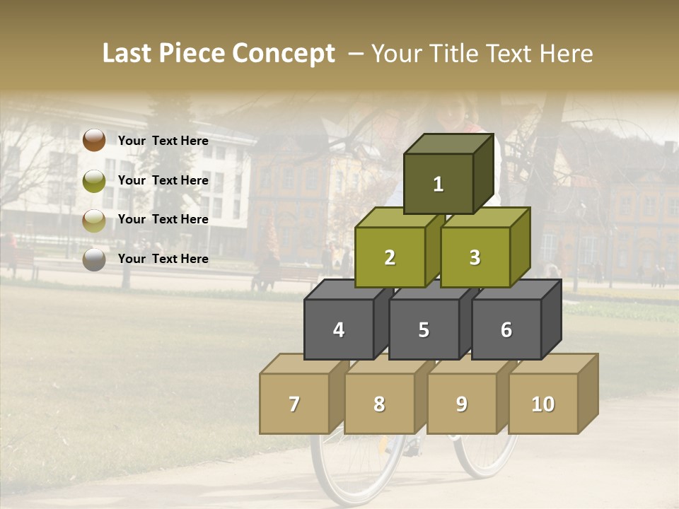 Long Urban Transport PowerPoint Template