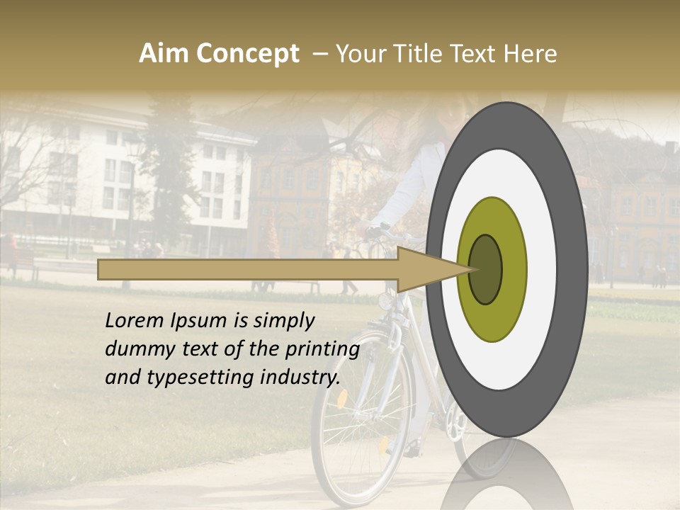 Long Urban Transport PowerPoint Template