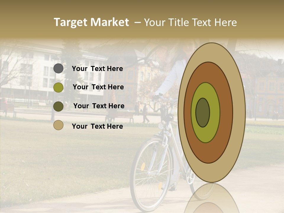 Long Urban Transport PowerPoint Template