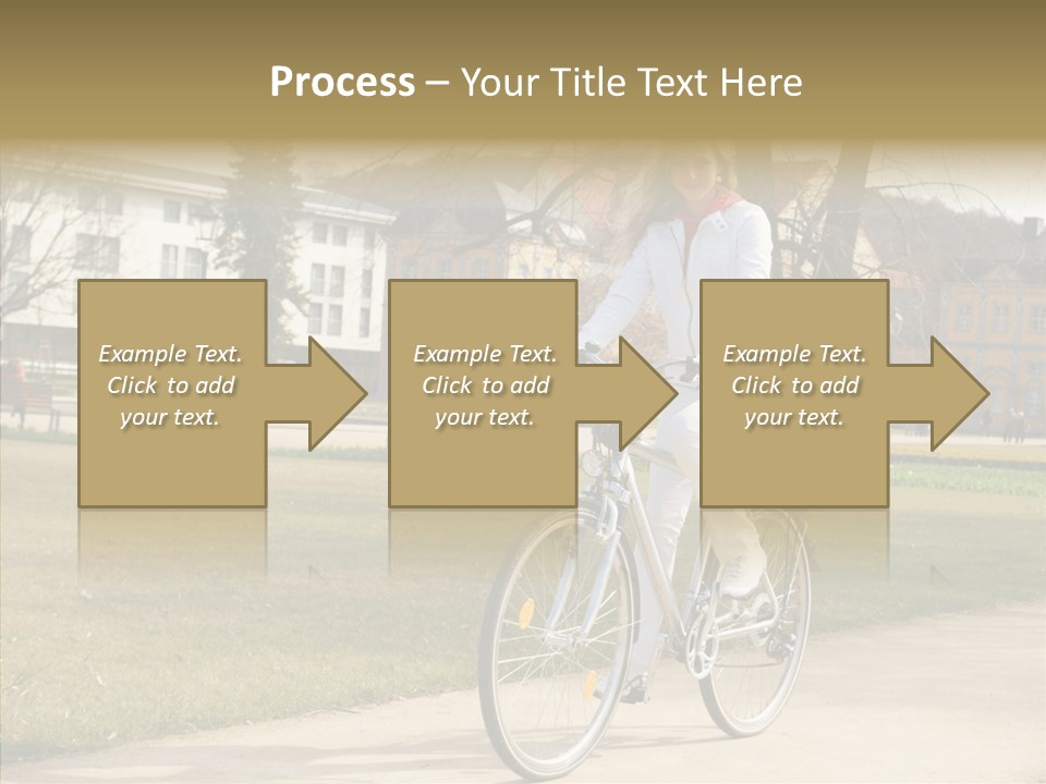 Long Urban Transport PowerPoint Template