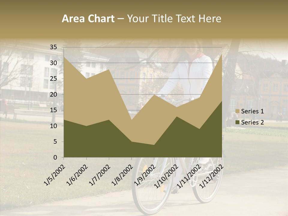 Long Urban Transport PowerPoint Template