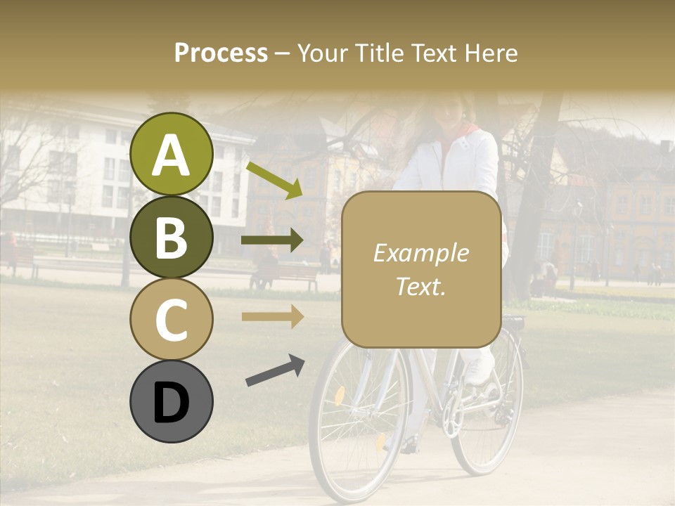 Long Urban Transport PowerPoint Template