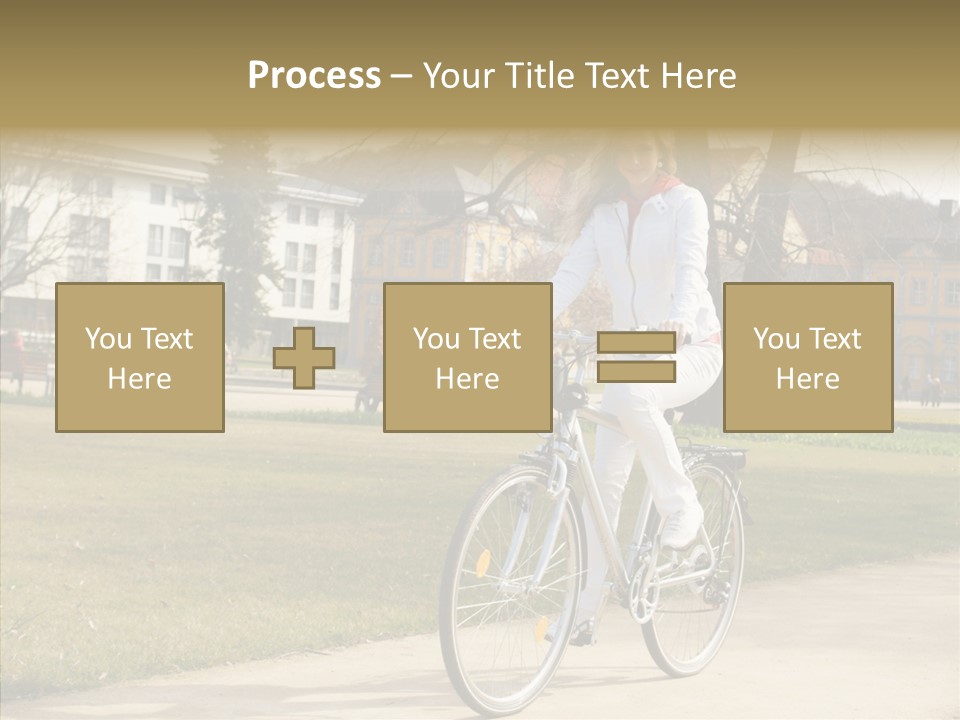 Long Urban Transport PowerPoint Template