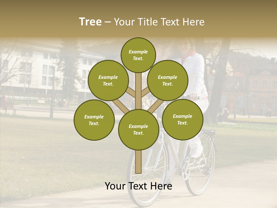 Long Urban Transport PowerPoint Template