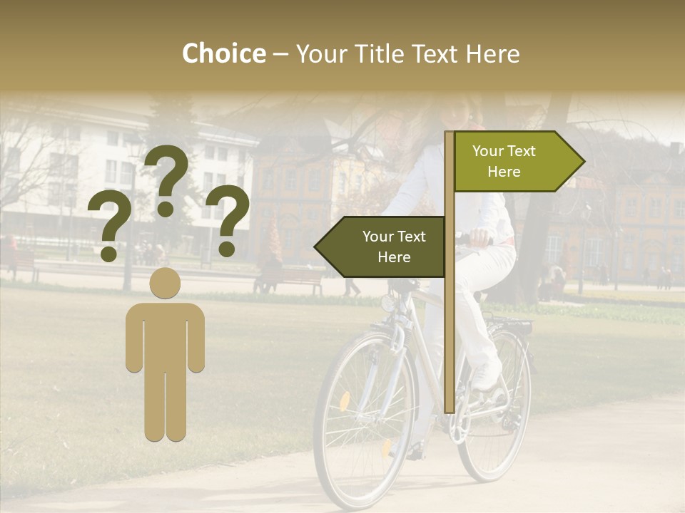 Long Urban Transport PowerPoint Template