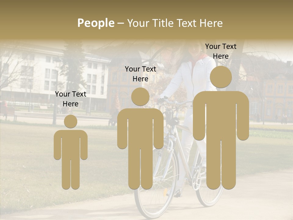 Long Urban Transport PowerPoint Template