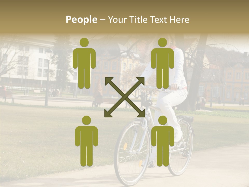 Long Urban Transport PowerPoint Template