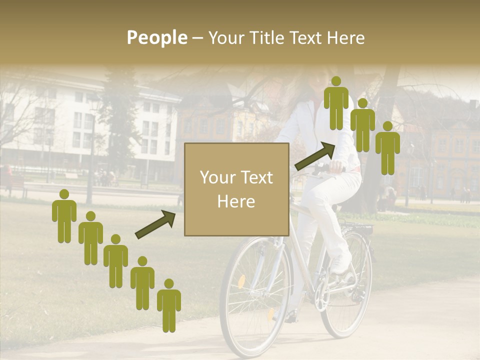 Long Urban Transport PowerPoint Template