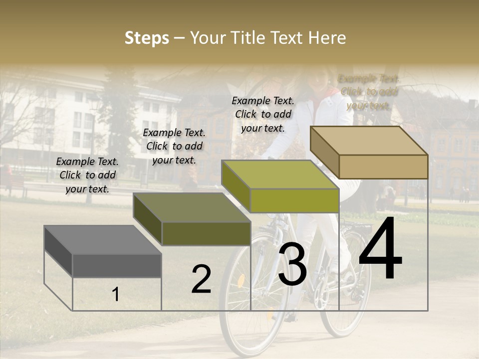 Long Urban Transport PowerPoint Template