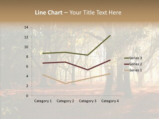 Branch Gold Ground PowerPoint Template