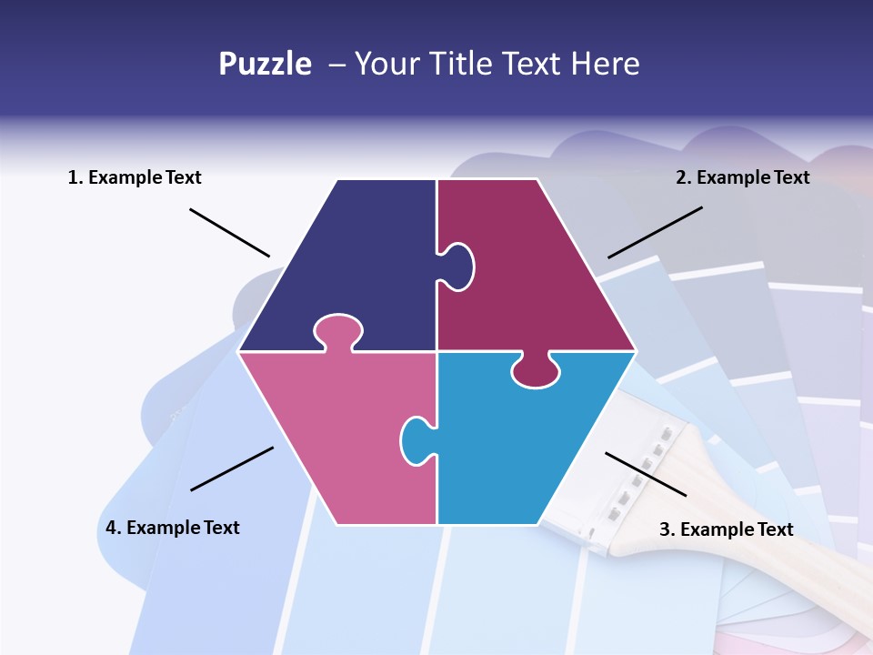 Example Bright Color PowerPoint Template