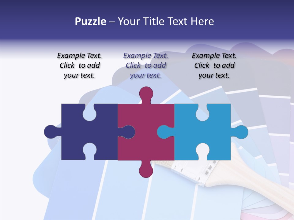 Example Bright Color PowerPoint Template