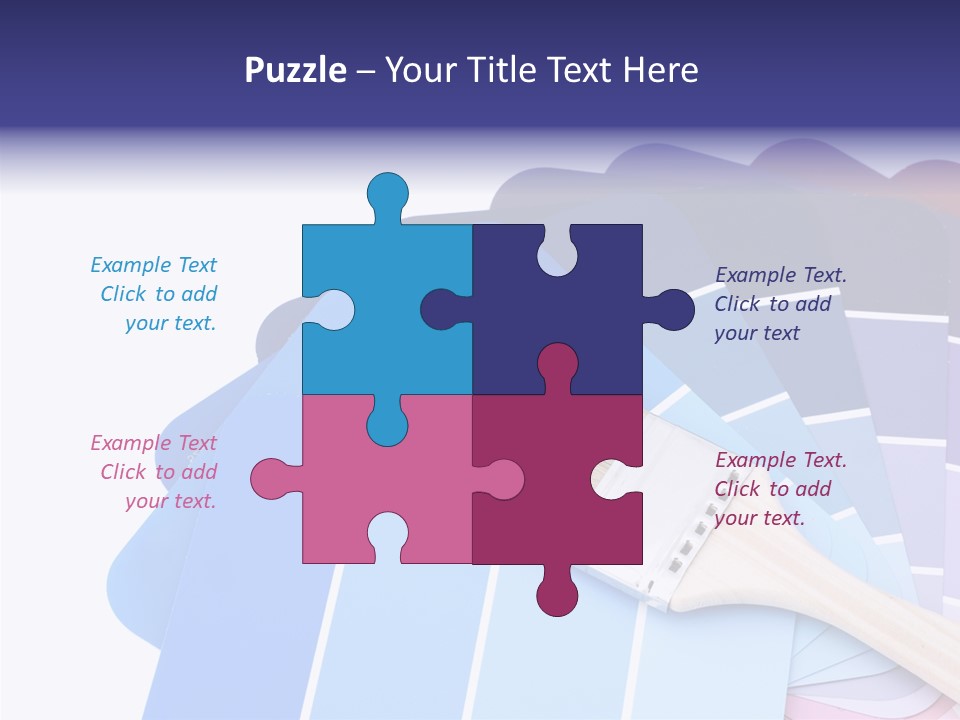 Example Bright Color PowerPoint Template