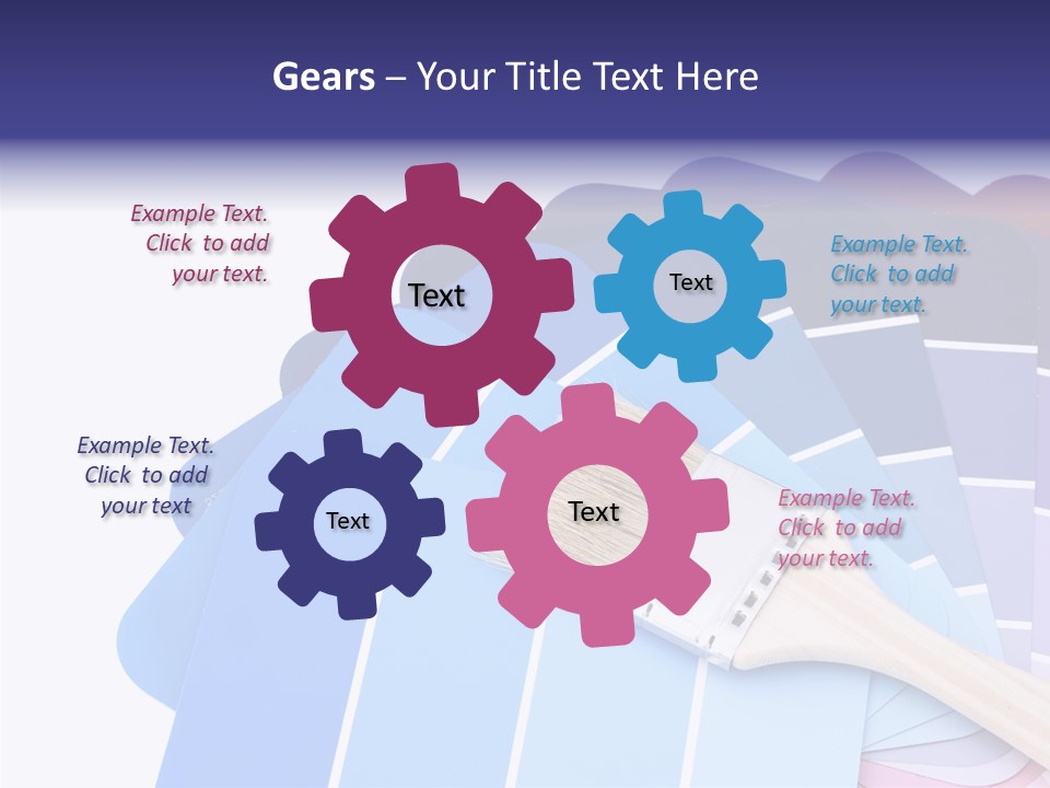 Example Bright Color PowerPoint Template