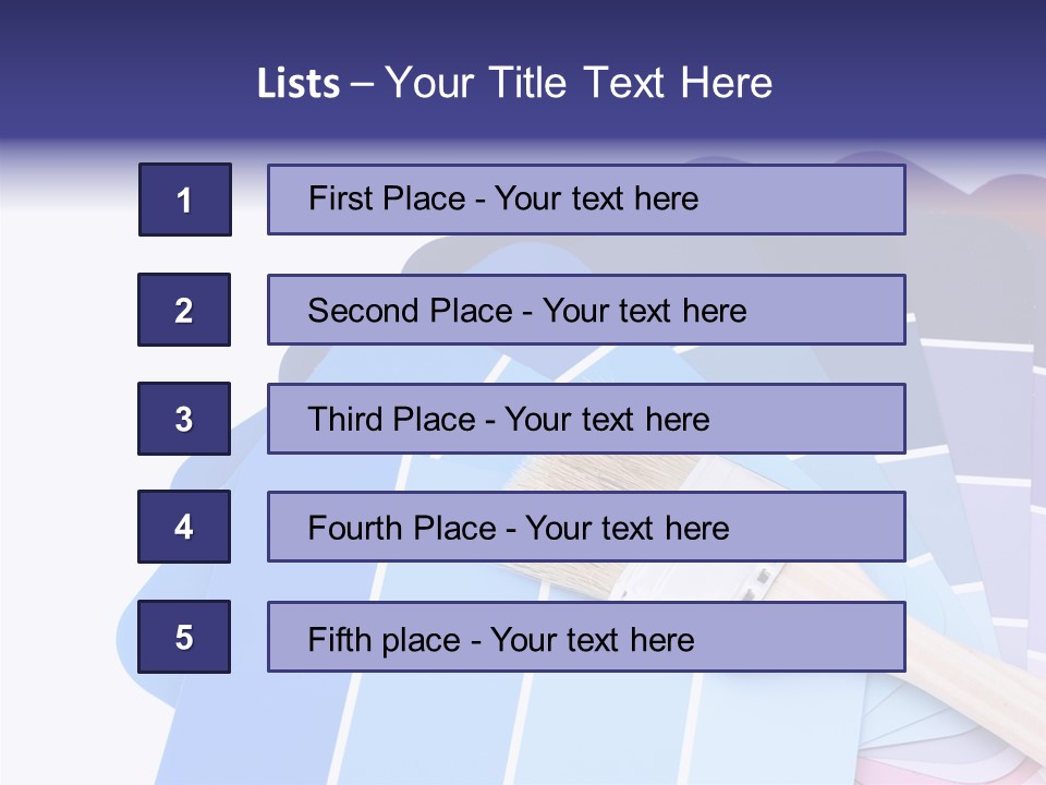 Example Bright Color PowerPoint Template
