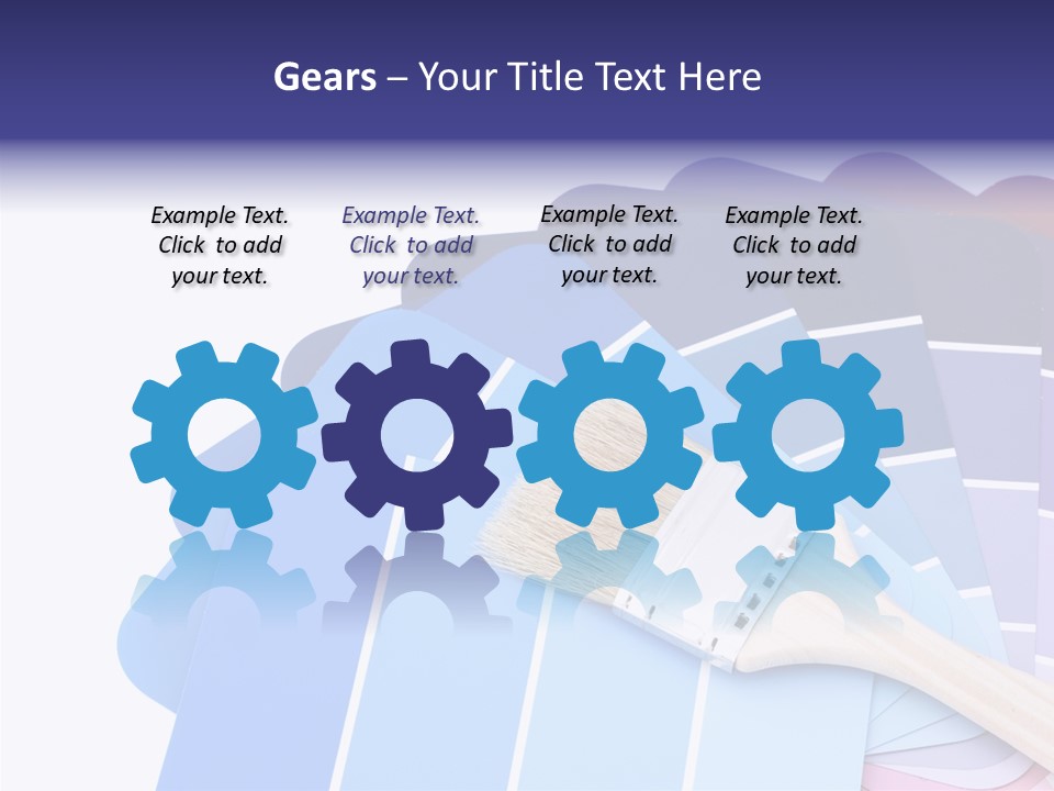 Example Bright Color PowerPoint Template
