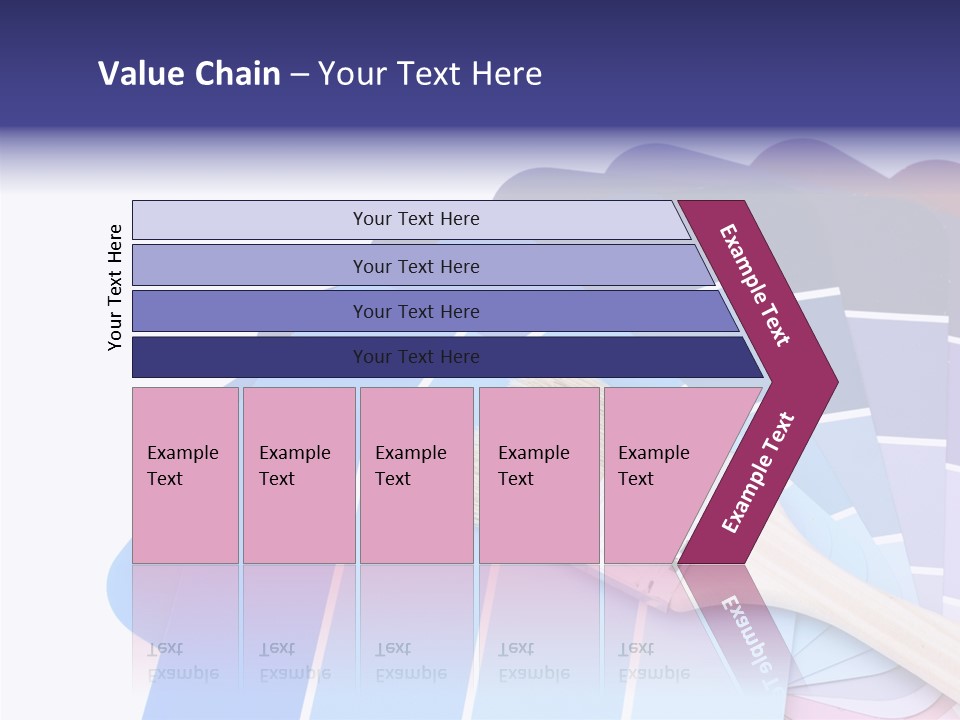 Example Bright Color PowerPoint Template
