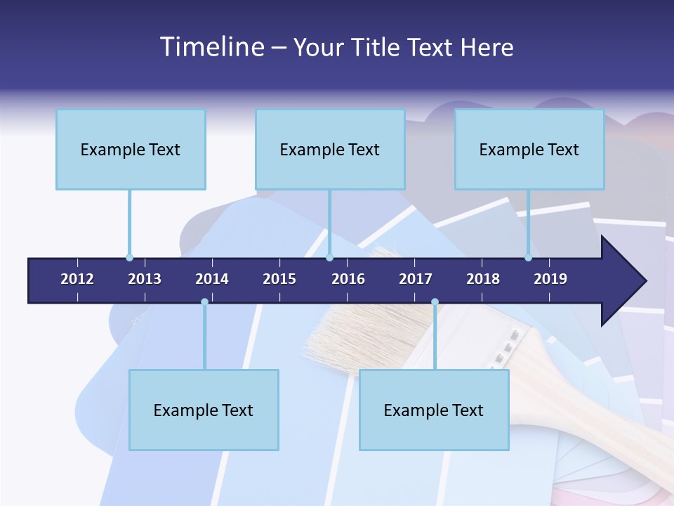 Example Bright Color PowerPoint Template