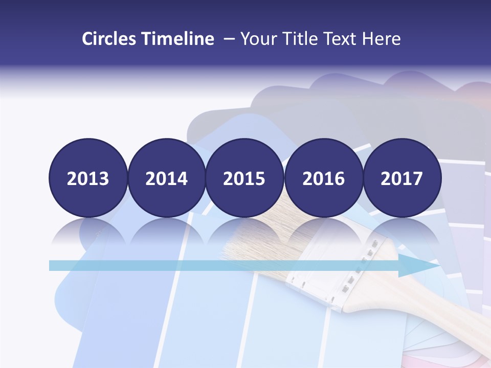 Example Bright Color PowerPoint Template