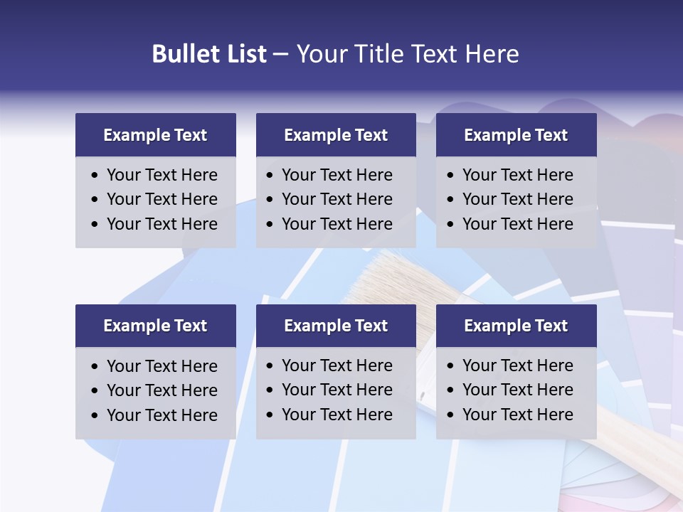 Example Bright Color PowerPoint Template