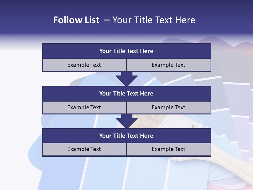 Example Bright Color PowerPoint Template