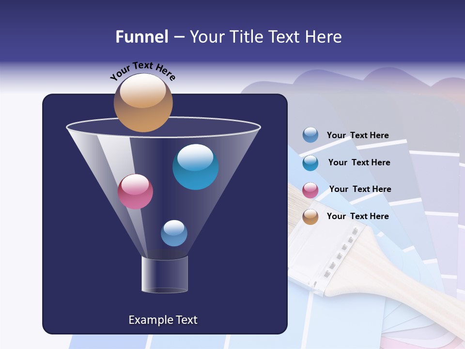 Example Bright Color PowerPoint Template