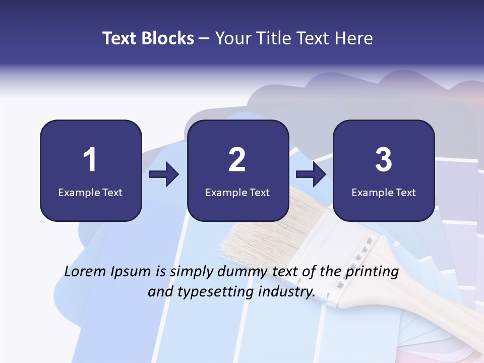 Example Bright Color PowerPoint Template