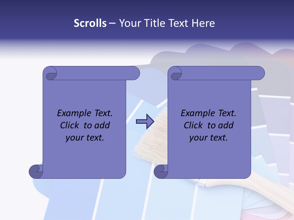 Example Bright Color PowerPoint Template