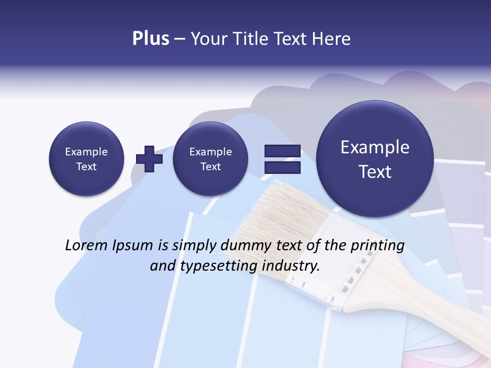 Example Bright Color PowerPoint Template