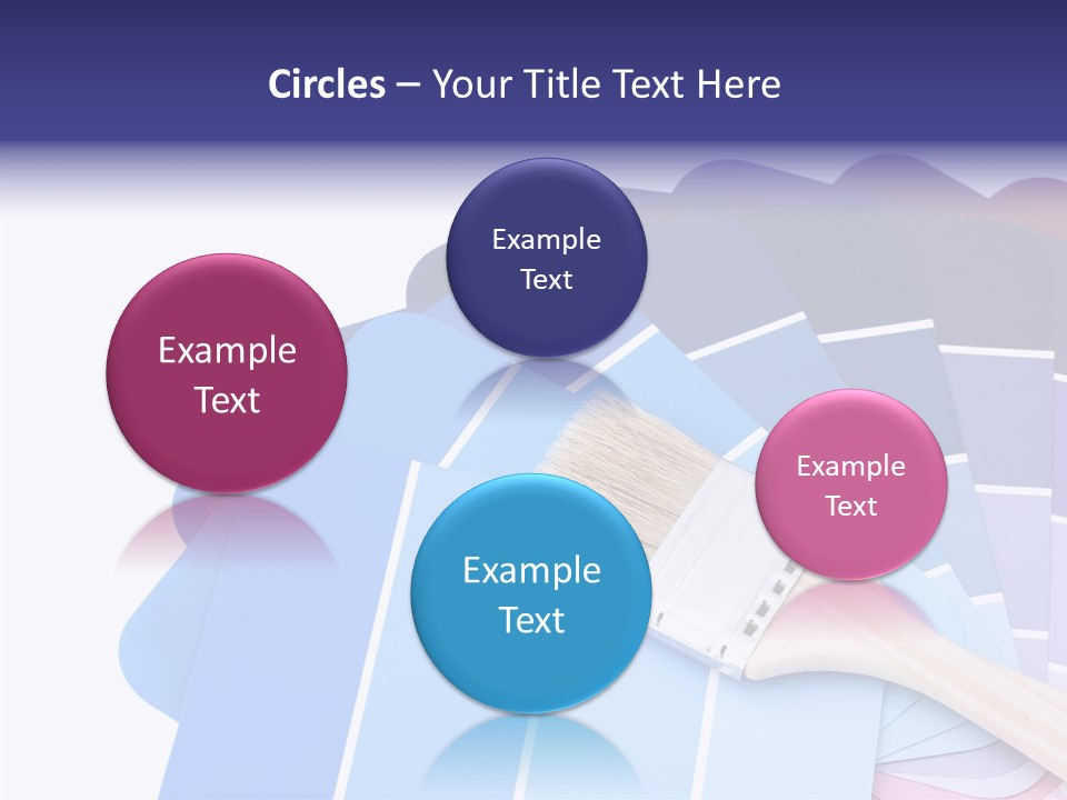 Example Bright Color PowerPoint Template