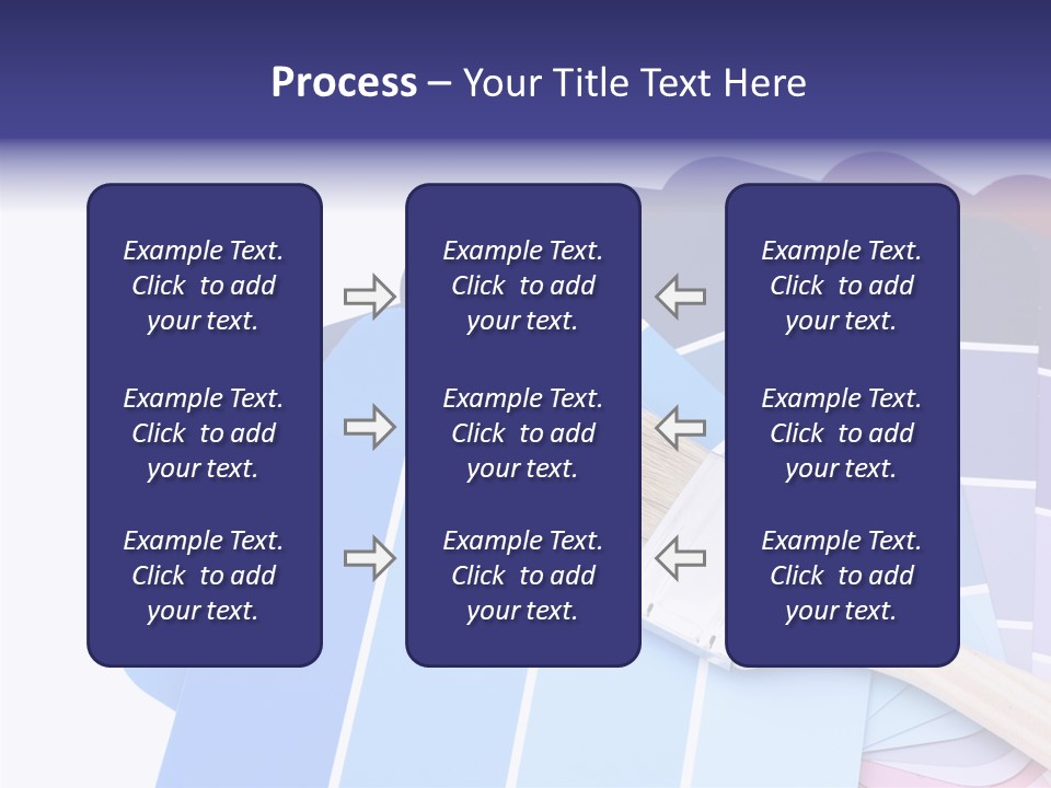 Example Bright Color PowerPoint Template