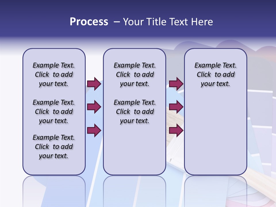 Example Bright Color PowerPoint Template