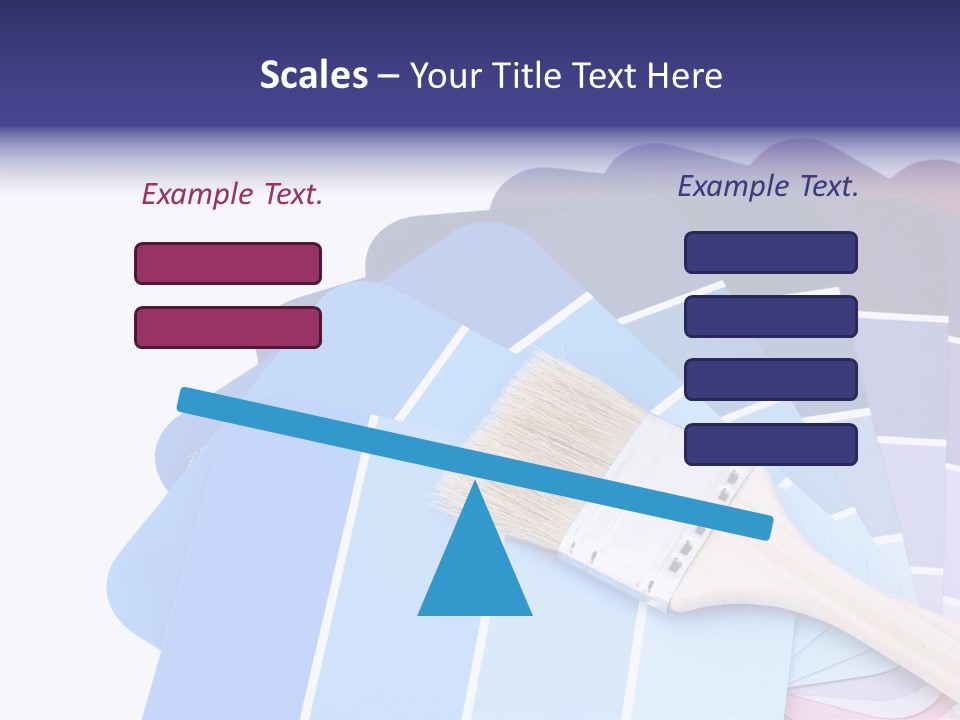 Example Bright Color PowerPoint Template