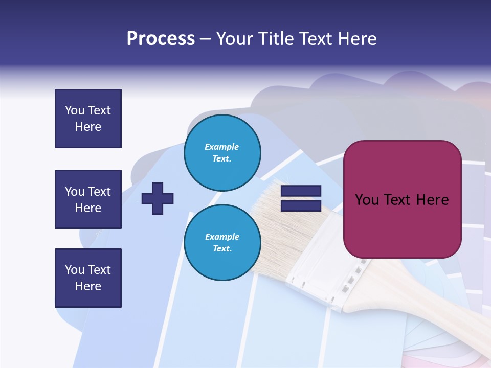 Example Bright Color PowerPoint Template
