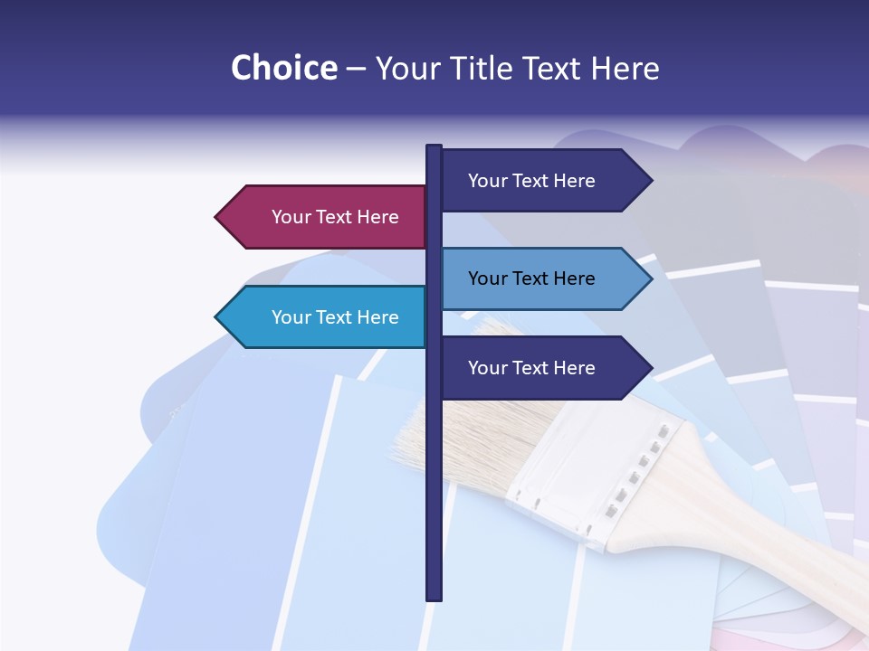 Example Bright Color PowerPoint Template
